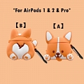 Cute Welsh corgi | Silicone Case for Apple AirPods 1, 2, Pro Cosplay
